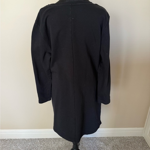 Amazon Essentials Women's Black Sweatshirt Dress - Picture 2 of 3